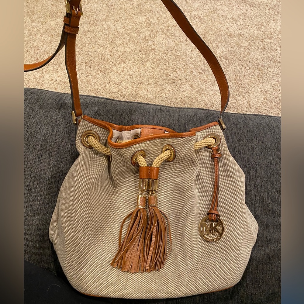 Michael Kors rope purse.